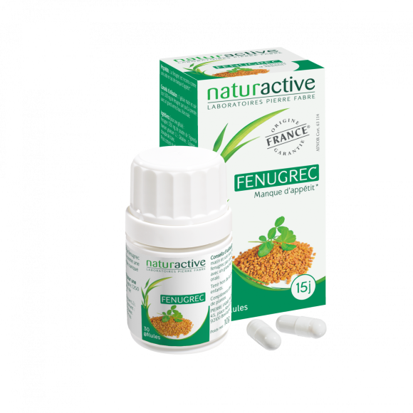Elusanes Fenugrec Naturactive - Packung mit 30 Kapseln