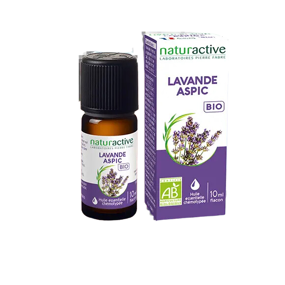 Bio Lavendelspike ätherisches Öl Naturactive - 10 ml Flasche