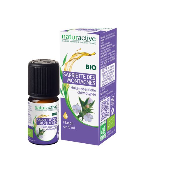 Bio Naturactive Bergthymian ätherisches Öl - Flasche mit 5 ml