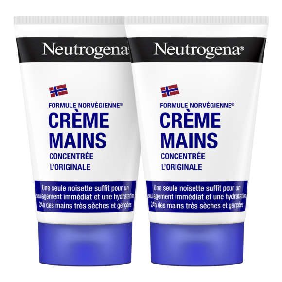 Neutrogena konzentrierte feuchtigkeitsspendende Handcreme - 2er-Pack mit 50 ml Tuben