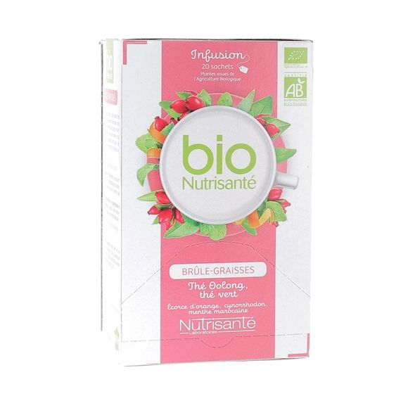 Infusion Fettverbrennung BIO Nutrisanté -20 Beutel