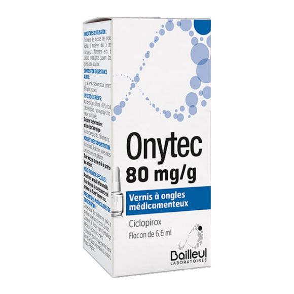 Onytec Nagellack 80mg - Flasche mit 6,6ml