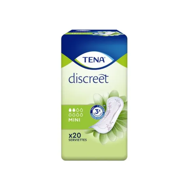 Lady Discreet Mini Tena - 20 anatomische Einlagen