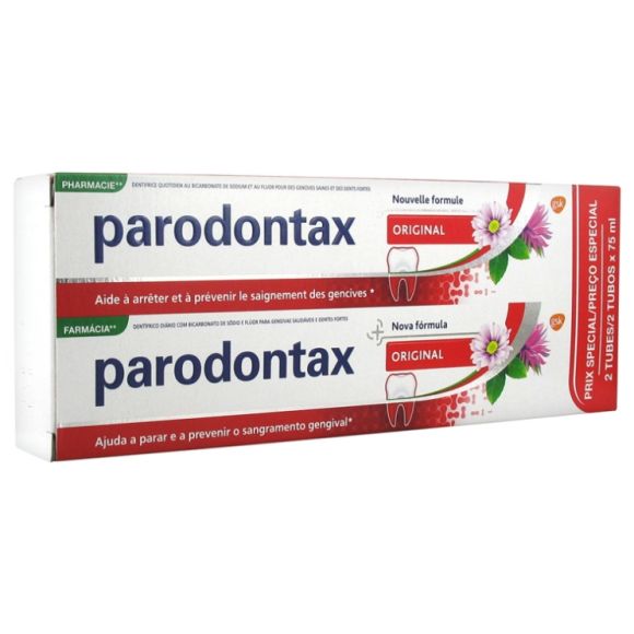 Parodontax Fluor Zahnpasta Zahnfleischbluten - 2 Tuben à 75 ml