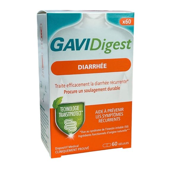 GAVIDigest Durchfall Reckitt - Packung mit 60 Kapseln