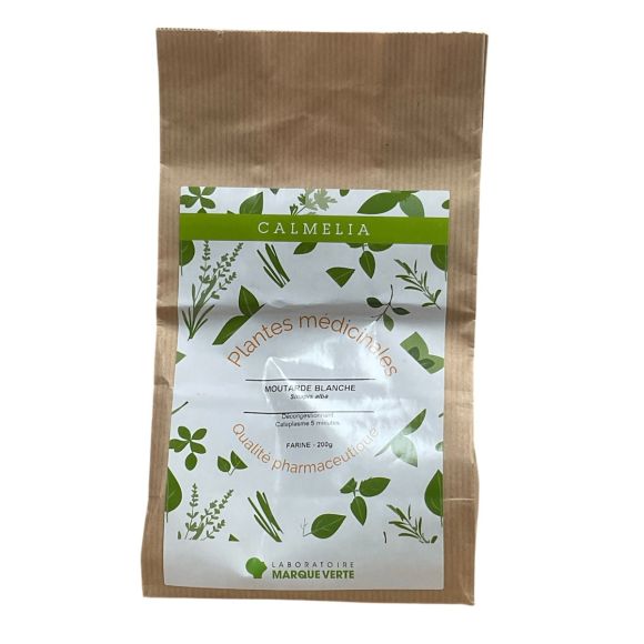 Pflanzen in Senfmehl verpackt Grüne Marke - 200 g Dose