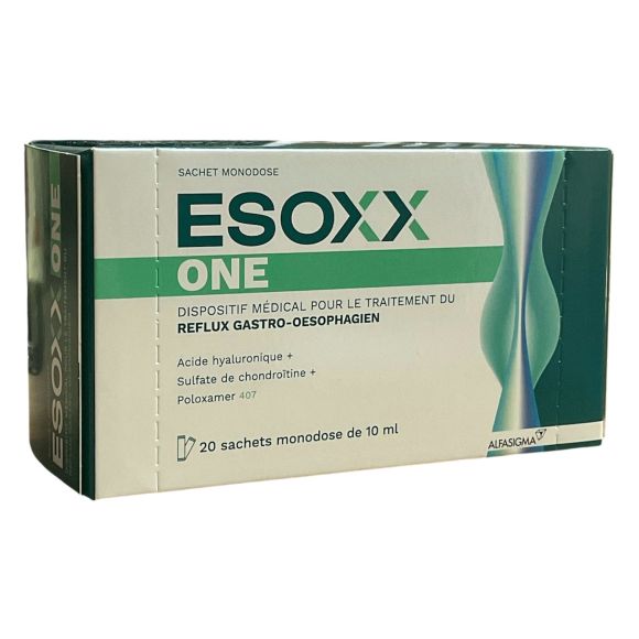 Esoxx one Behandlung von gastroösophagealem Reflux - Packung mit 20 Beuteln