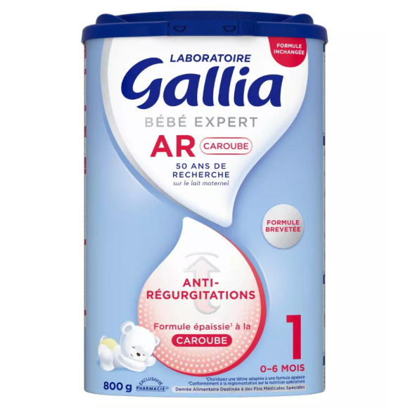 Bébé Expert AR Caroube Milchpulver 1. Alter Gallia - Dose von 800g