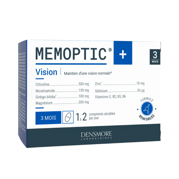 Memoptic + Vision Densmore - Packung mit 90 Tabletten