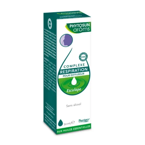 Komplex aus ätherischen Ölen Atmung Esculape Phytosun arôms - Flasche mit 30 ml