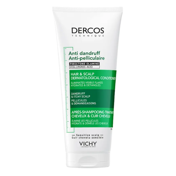 Dercos Anti-Schuppen Haar- und Kopfhautpflege-Spülung Vichy - Tube mit 200 ml