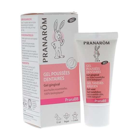 PranaBB Bio-Gel für Zahnungsbeschwerden Pranarôm - Flasche mit 15 ml