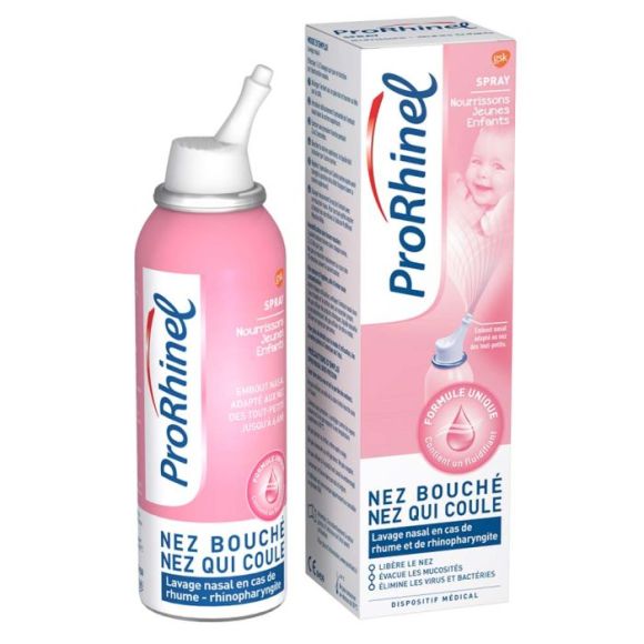 ProRhinel Spray für Säuglinge und Kleinkinder Nasenspülung - Spray mit 100 ml