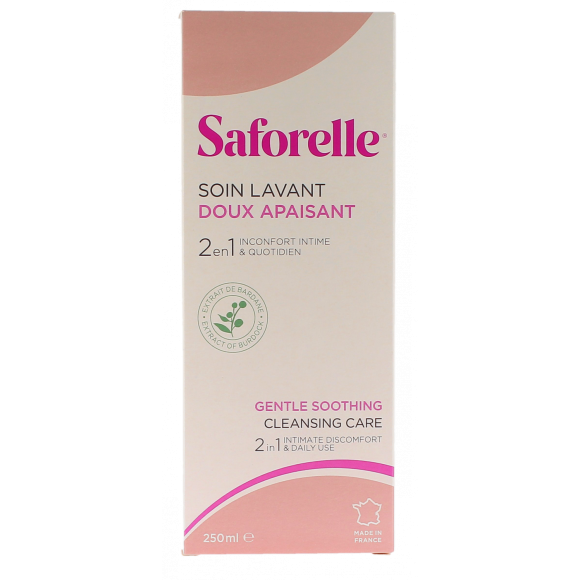 Saforelle sanfte Waschpflege für die Intimhygiene - Flasche mit 250 ml