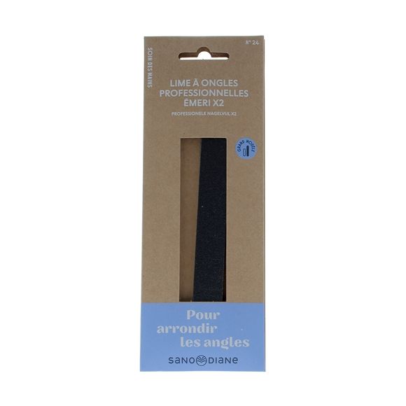 Professionelle Sanodiane Nagelfeilen - 2 Feilen