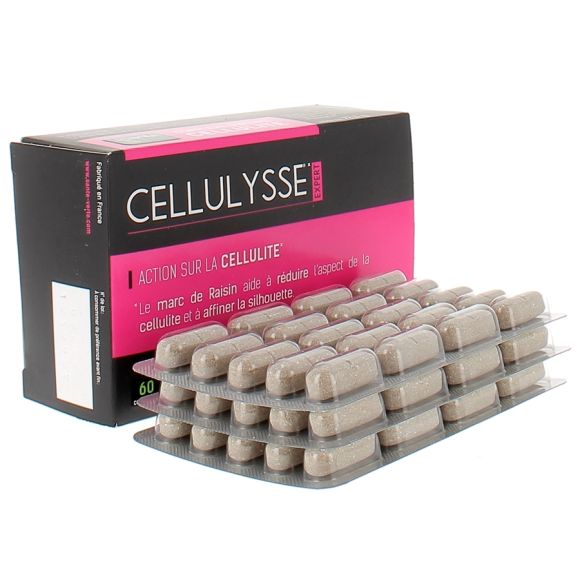 Cellulysse Drainage und Anti-Cellulite-Eliminierung Gesundheit Grün - 60 Tabletten