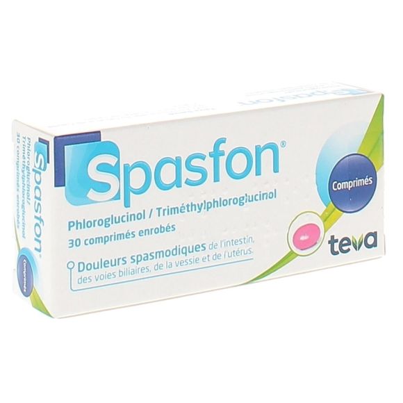 Spasfon überzogene Tabletten - Packung mit 30 Tabletten