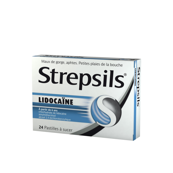 Strepsils Lidocain Lutschtabletten - 24 Tabletten