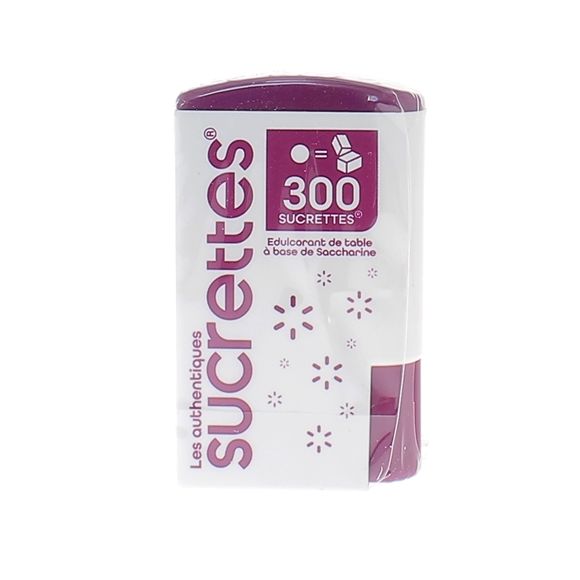 Die authentischen Süßstoffe 25 mg Saccharin - Packung mit 300 Süßstoffen
