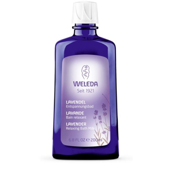Entspannendes Lavendelbad Weleda - Flasche mit 200 ml