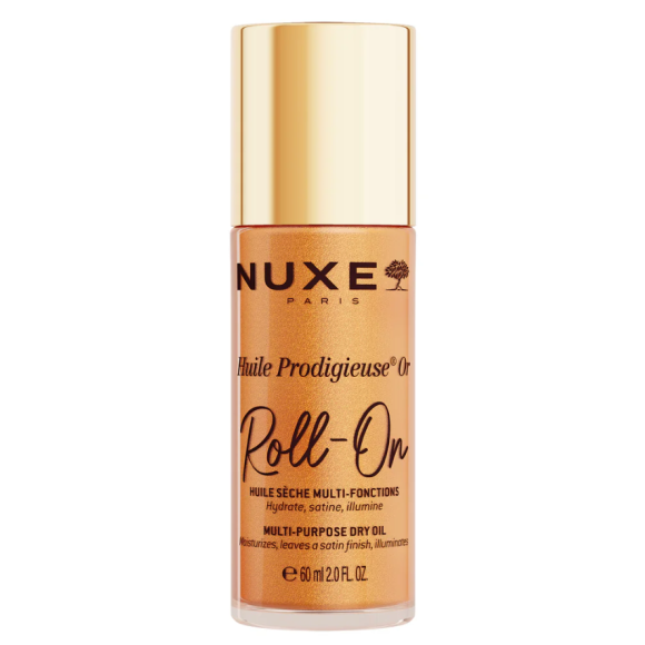 Wunderöl Gold Roll-On multifunktionales Trockenöl Nuxe - Roll-On mit 60 ml