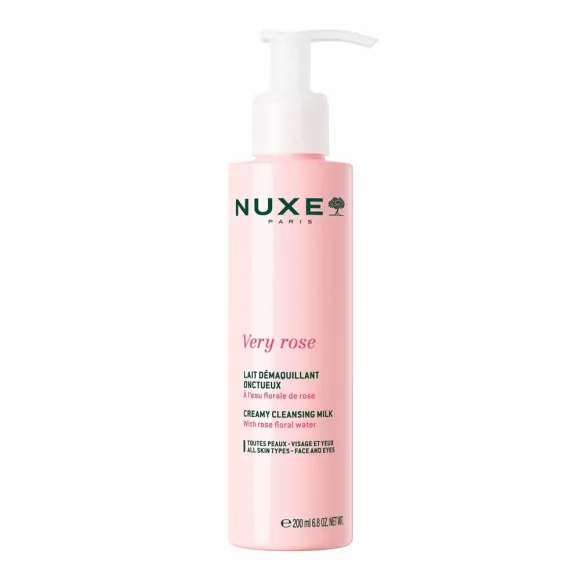 Very Rose Milch Make-up Entferner Nuxe - Pumpflasche 200ml