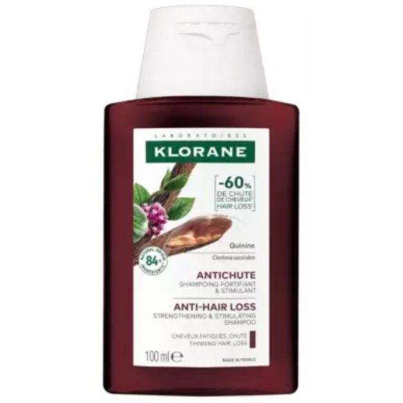 Bio Klorane Quinine Anti-Haarausfall Shampoo - 100ml Flasche