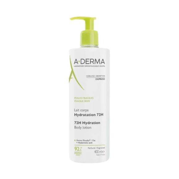 Körperfeuchtigkeitsmilch A-Derma - Pumpflasche mit 400 ml