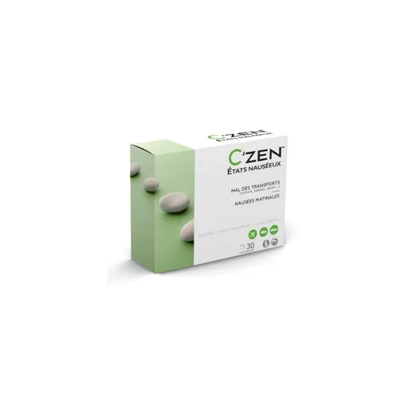 C'Zen Übelkeitszustände Bausch lomb - Packung mit 30 Tabletten