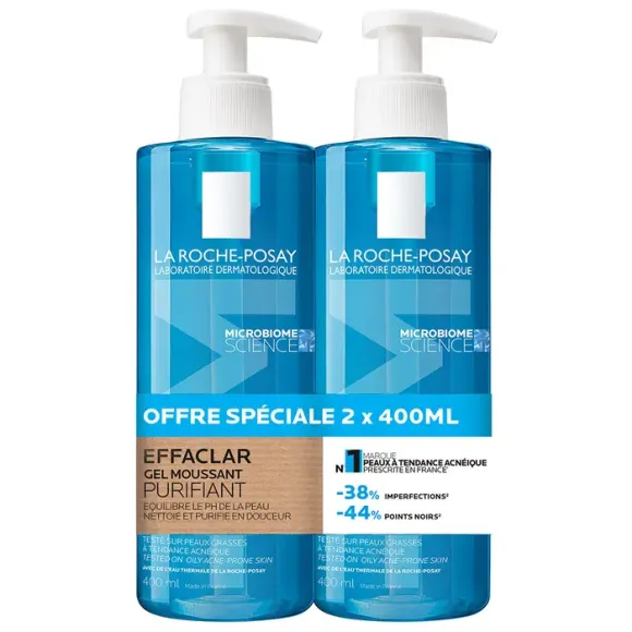 Effaclar Reinigungsgel La Roche-Posay - Sonderangebot 2x400ml