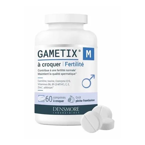 Gametix M Fruchtbarkeit Densmore - Dose mit 60 Kautabletten