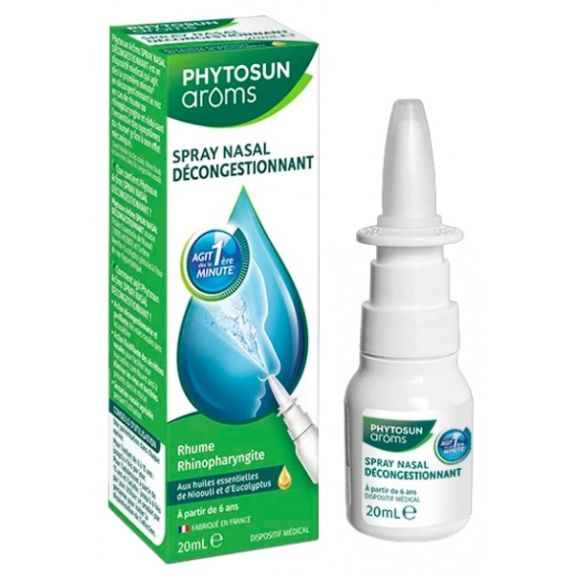 Dekongestionierendes Nasenspray Phytosun arôms - Spray von 20 ml