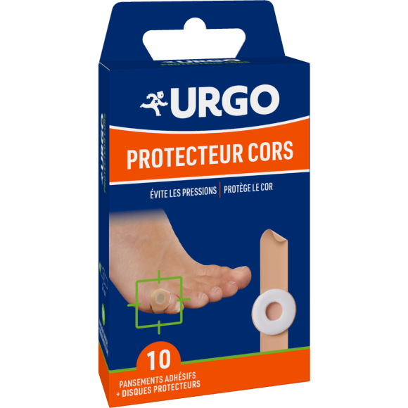 Schutzpflaster für Hühneraugen Urgo - Packung mit 10 Pflastern