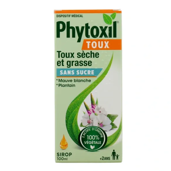 Phytoxil Husten-Sirup ohne Zucker - Flasche mit 120 ml