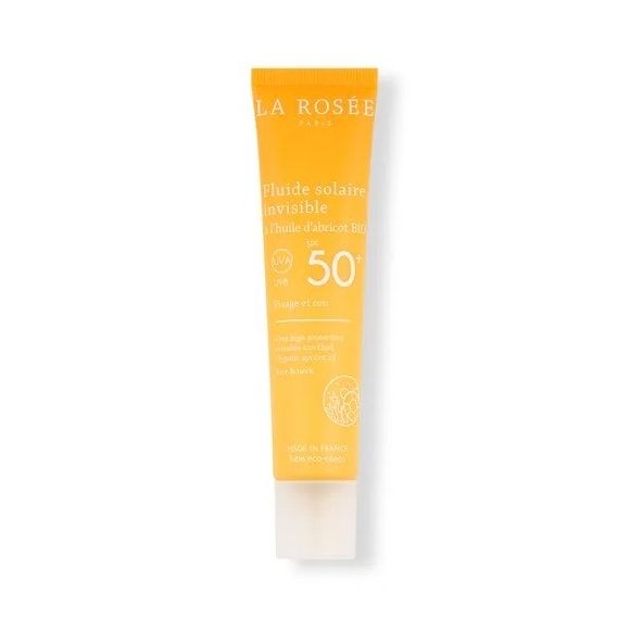Unsichtbares Sonnenfluid SPF50+ La Rosée - 40ml Tube