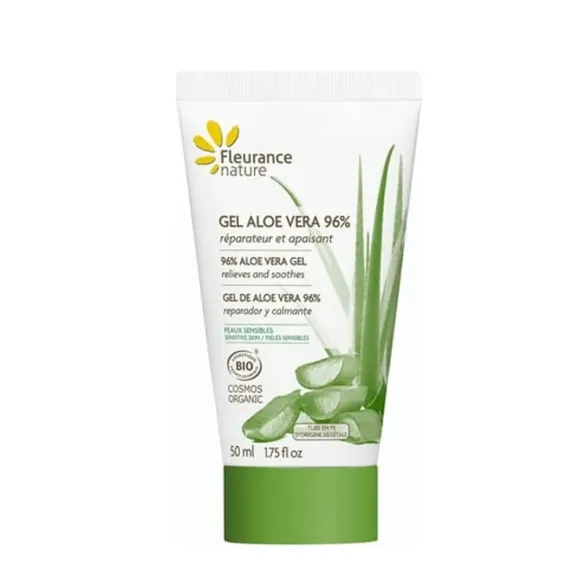 Aloe Vera Gel reparierend und beruhigend bio Fleurance nature - Tube mit 150ml