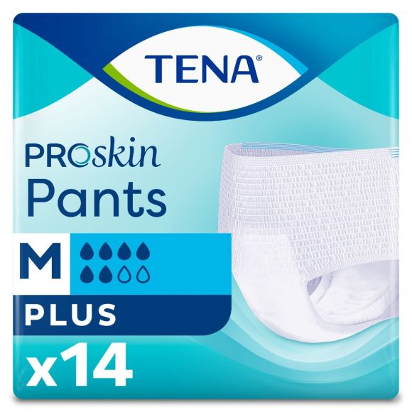 Proskin Pants Plus Größe M Tena - Packung mit 14 Schutzvorrichtungen