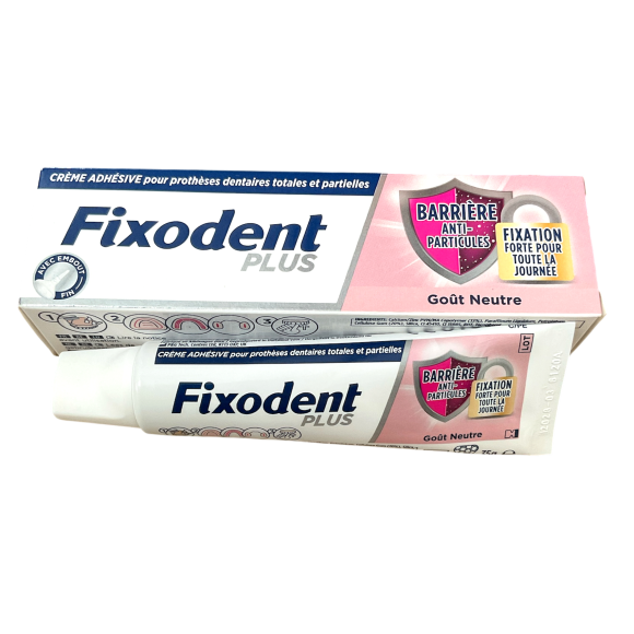 Fixodent Plus Haftcreme gegen Partikel - Tube 35g