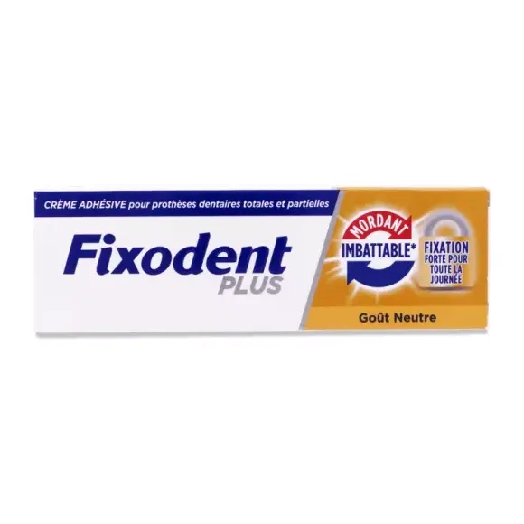 Unschlagbarer Haftcreme Fixodent Plus - Tube 35g