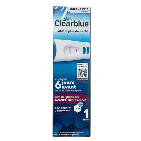 Schwangerschaftstest Früherkennung Clearblue - ein Test