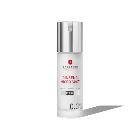 Ginseng-Mikroshot-Serum Advanced 0,3% Erborian - Flasche mit 30 ml