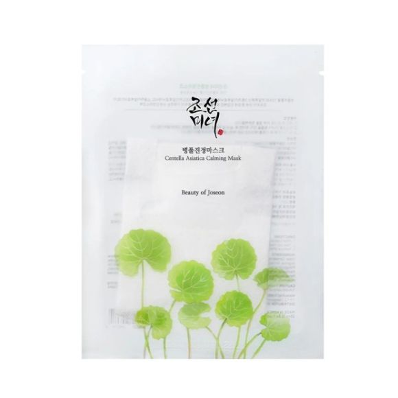 Beruhigende Stoffmaske mit Centella Asiatica von Beauty of Joseon - eine Maske