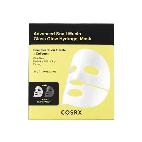 Advanced Hydrogel-Maske mit Schneckenextrakt Cosrx - 3 Masken