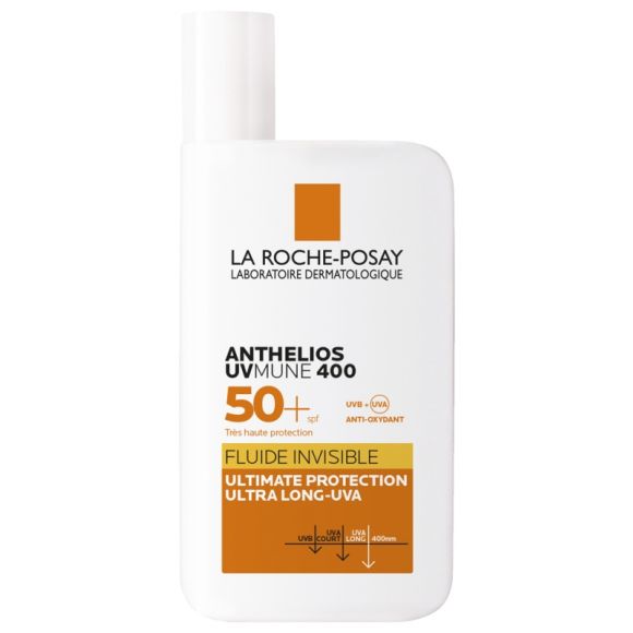 Anthelios UVMune 400 Unsichtbare Sonnenfluid SPF 50+ La Roche-Posay - Flasche mit 50 ml