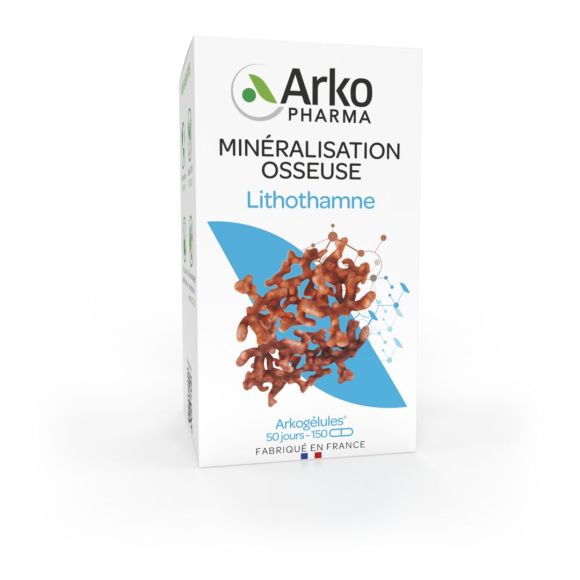 Arkogélules Lithothamne Arkopharma - Packung mit 150 Kapseln