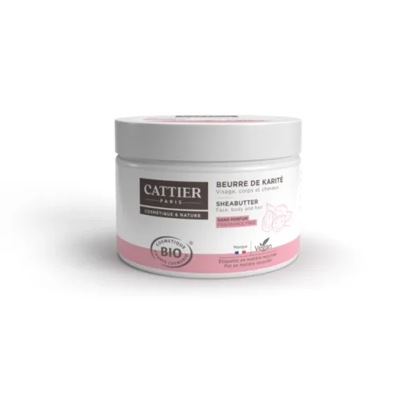 Sheabutter 100% Bio Cattier - 100 g Dose