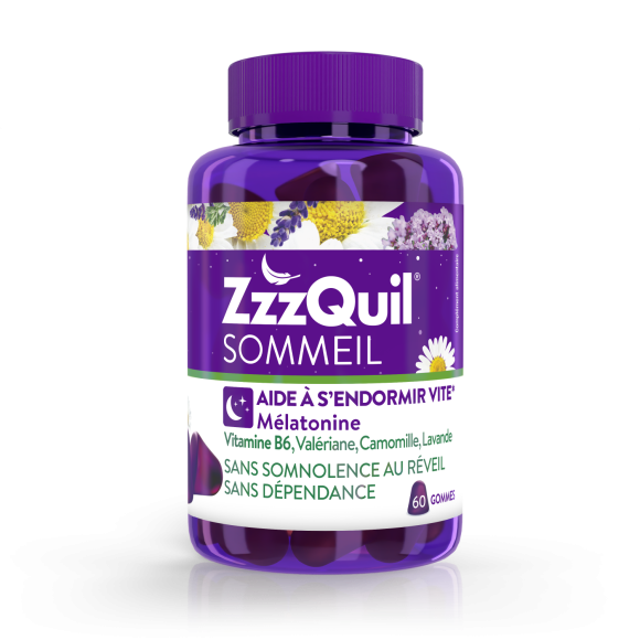 ZzzQuil Schlaf - Packung mit 60 Gummis