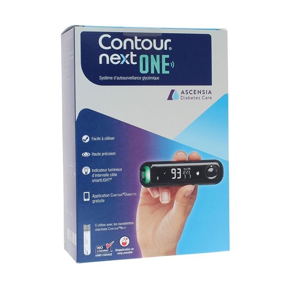 Contour Next One System zur Selbstüberwachung des Blutzuckers Ascensia Diabetes Care - ein Set