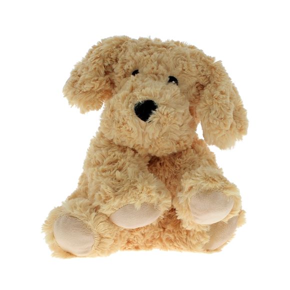 Gemütlicher Wärmflaschenhund Soframar - 1 Plüschtier von 27 cm