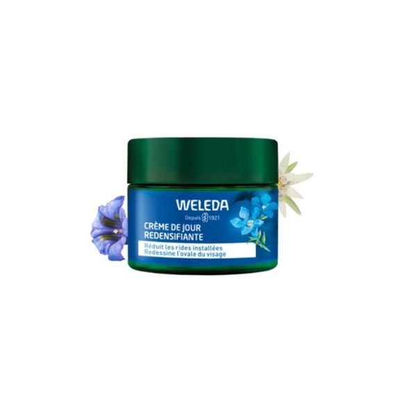 Tagescreme mit blauer Enzian & Edelweiss von Weleda - 40 ml Tiegel